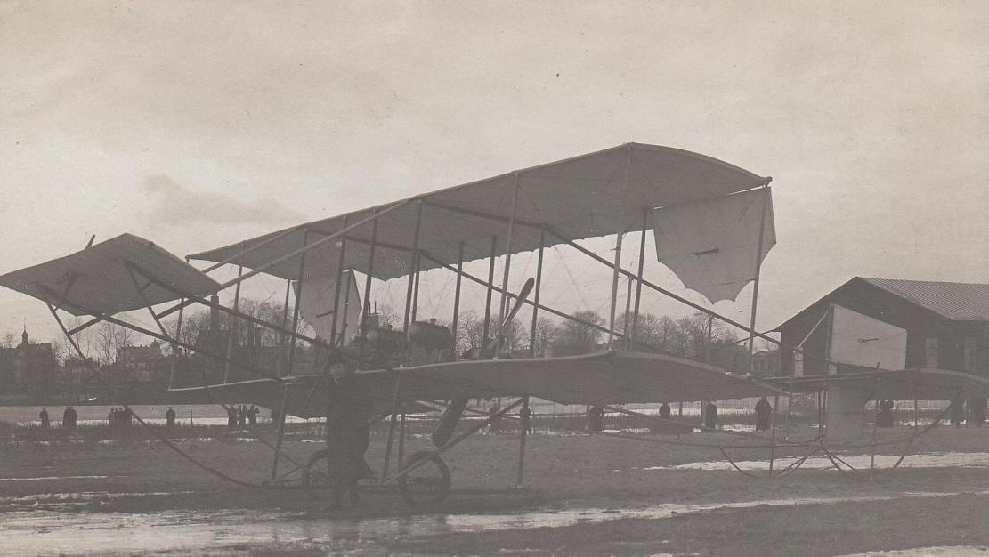 Sommer-RBVZ aircraft and pilot Vladimir Smith